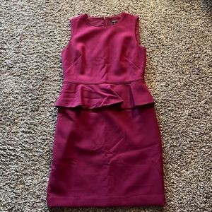 Ann Taylor Purple Professional Dress Size 6P.